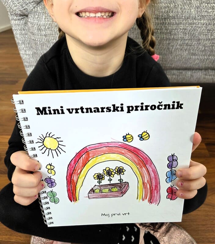 MINI VRTNARSKI PRIROČNIK - za male vrtnarje